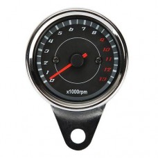 Motorcycle Tachometer Odometer Speedometer Meter LED Digital Gauge Tacho Gauge