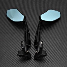 Pair Rearview Mirrors For Universal 6mm Thread Sports Bikes Motorcycle