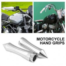 1'' Aluminum Motorcycles Handlebar with accessory Chome + Silver