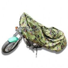 Waterproof Motorcycle Cover L Heavy Duty Outdoor Rain UV Protector Camouflage